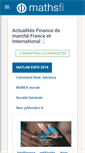 Mobile Screenshot of emploi-finance.maths-fi.com